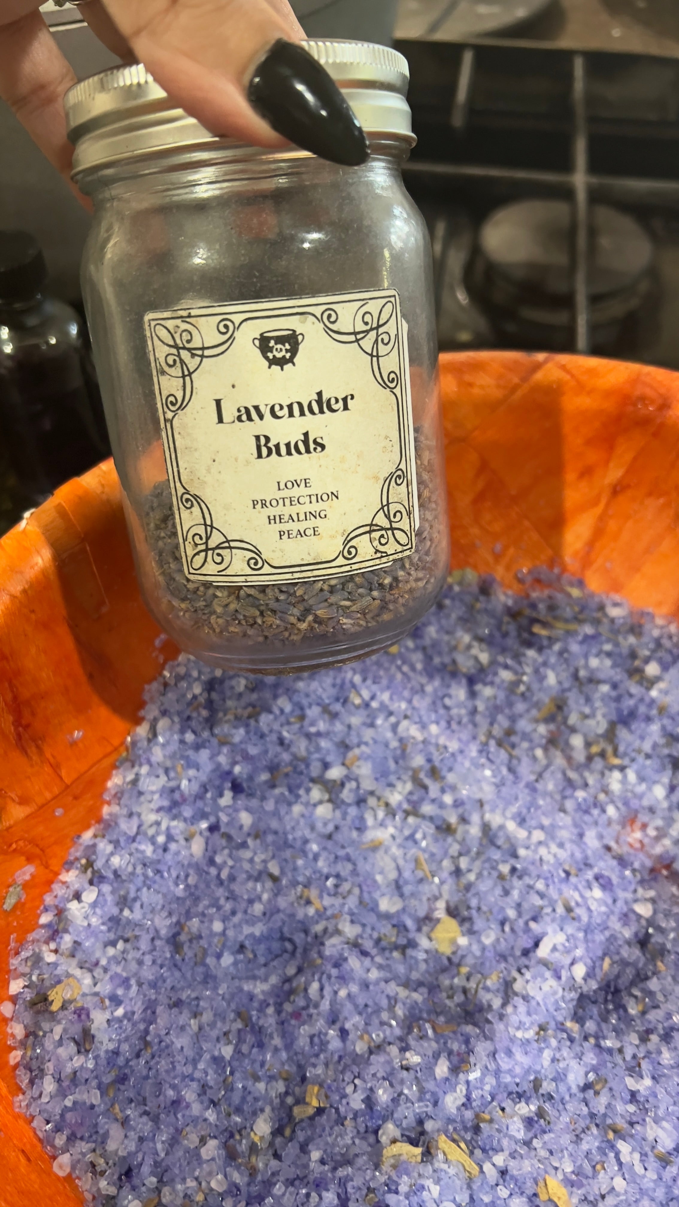 Empath Spell Bath Salt Potion - Your Gateway to Healing, Relaxation, and Emotional Harmony