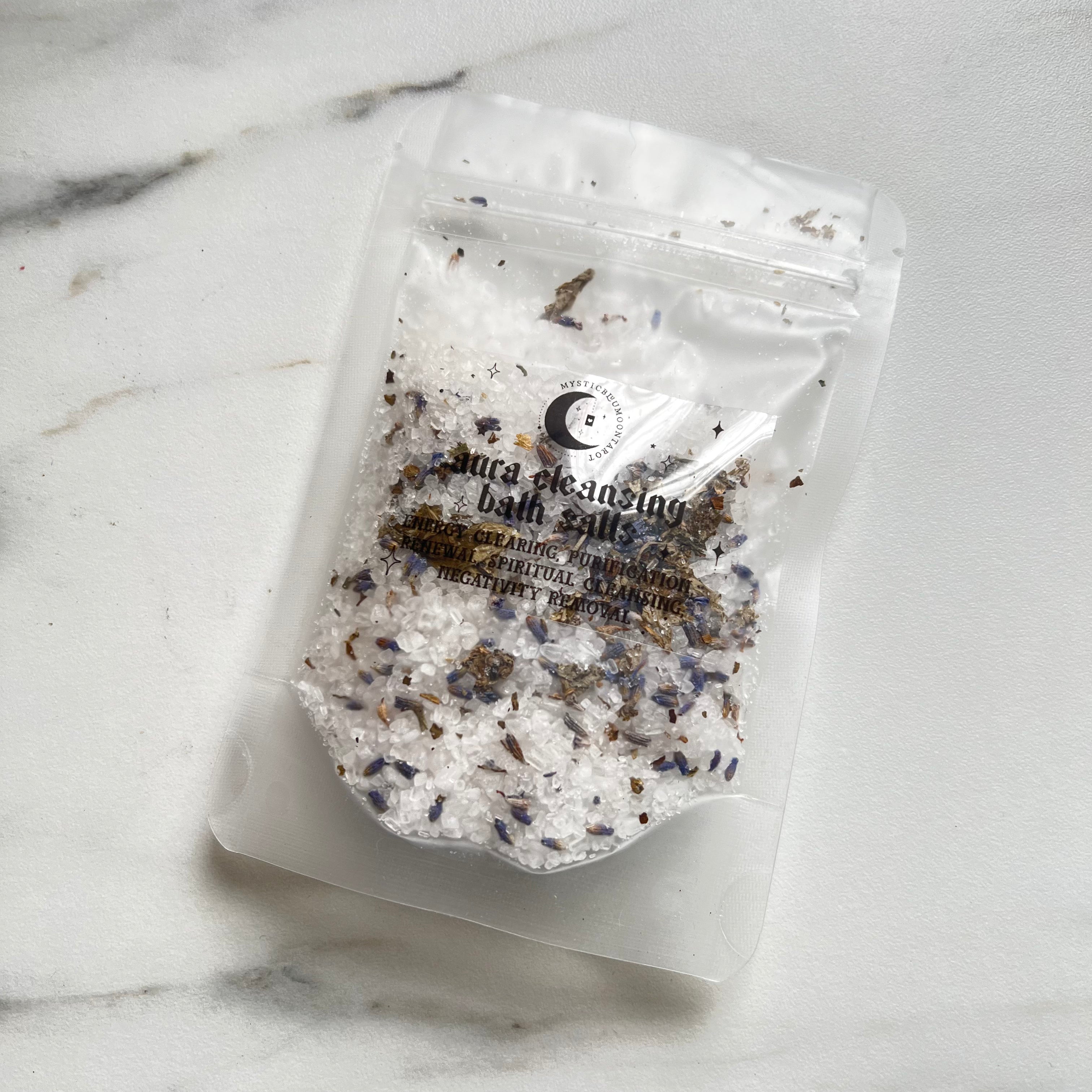 Aura Cleansing Bath Salt Potion Spiritual Bath, Energy Cleanse, Purification, Negativity Remover