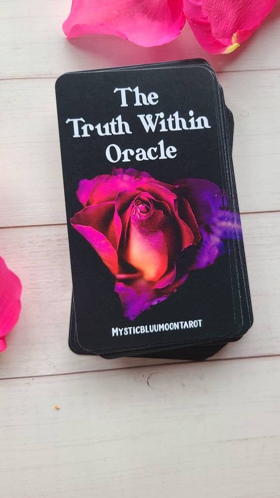 The Truth Within Oracle Deck Twin Flame Messages From Your Person Tarot Deck Ex Reading Cards Divination Charms