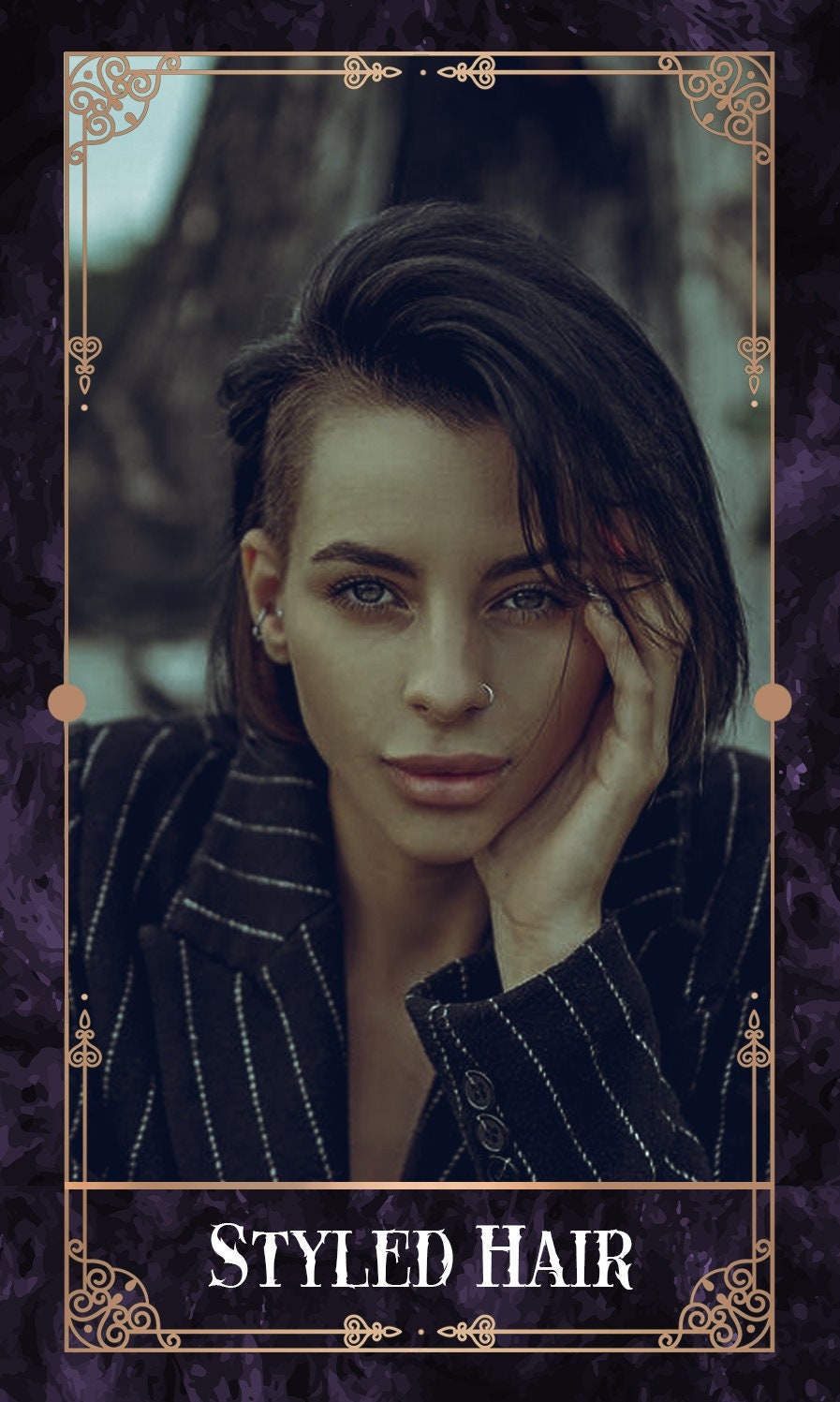 Mystic Flames Oracle Deck Physical Features Tarot Deck Oracle Card Love Gothic Style Traits