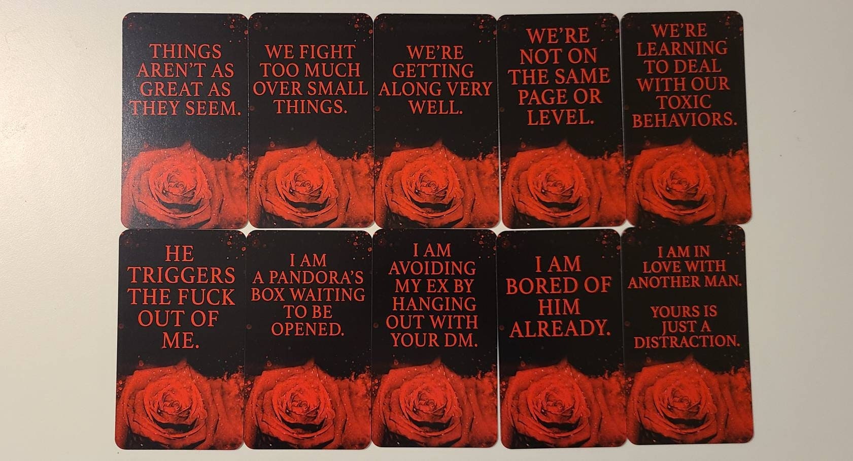 KARMIC Confessions 2 Oracle Deck Tarot Deck Twin Flame Love Messages