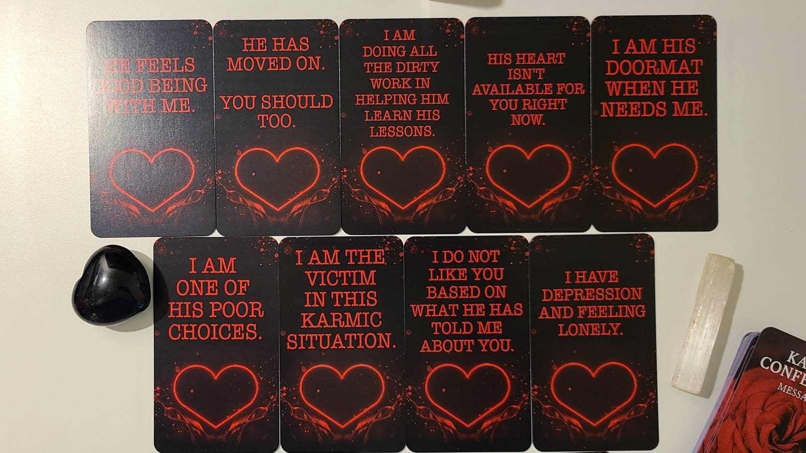 Karmic Confessions Messages 1 Oracle Deck