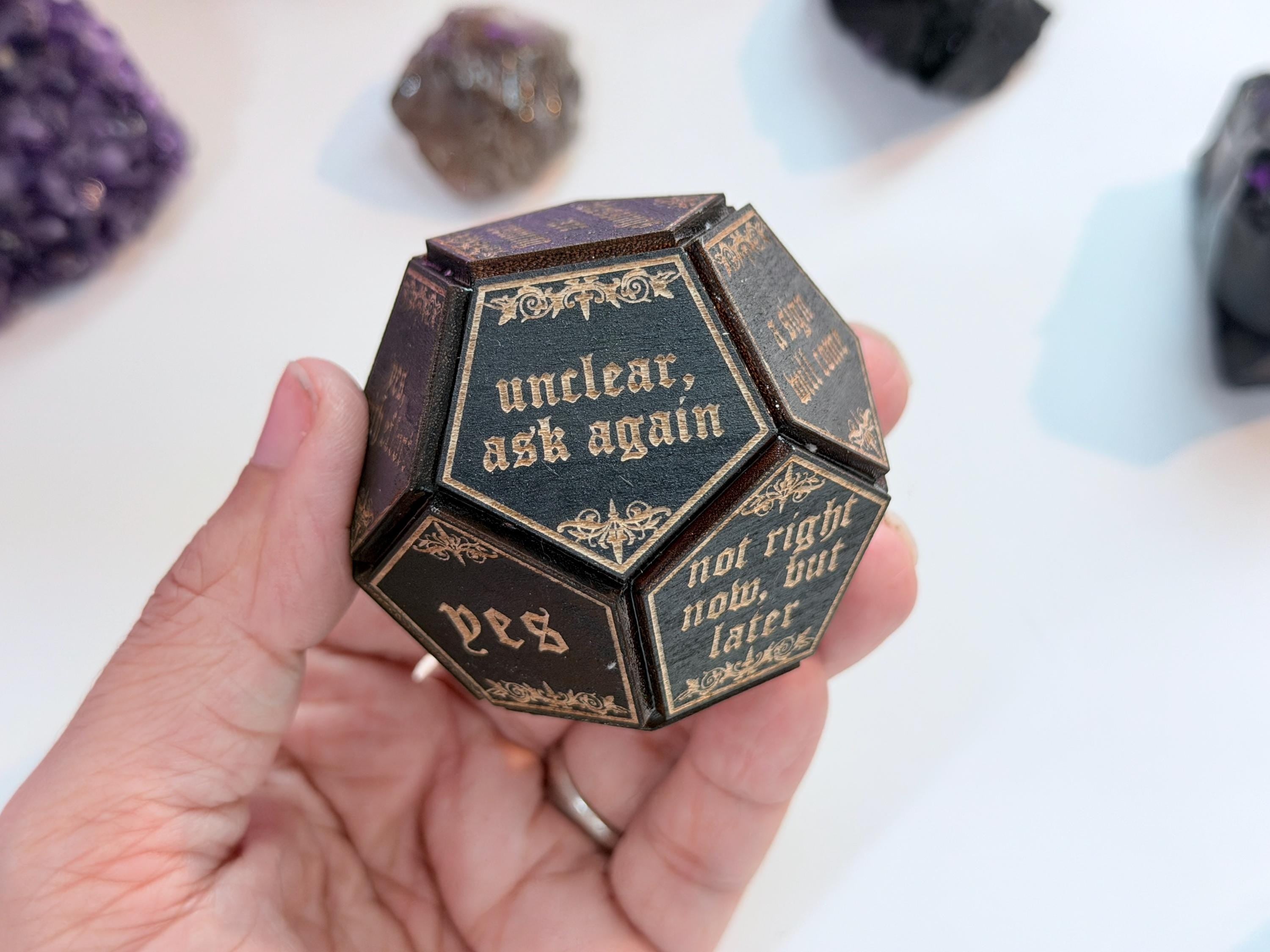 Divination Dice for Psychic Readings & Tarot Card Readings Zodiac Signs and Fortune Telling Spiritual ToolSpirit Communication Tool