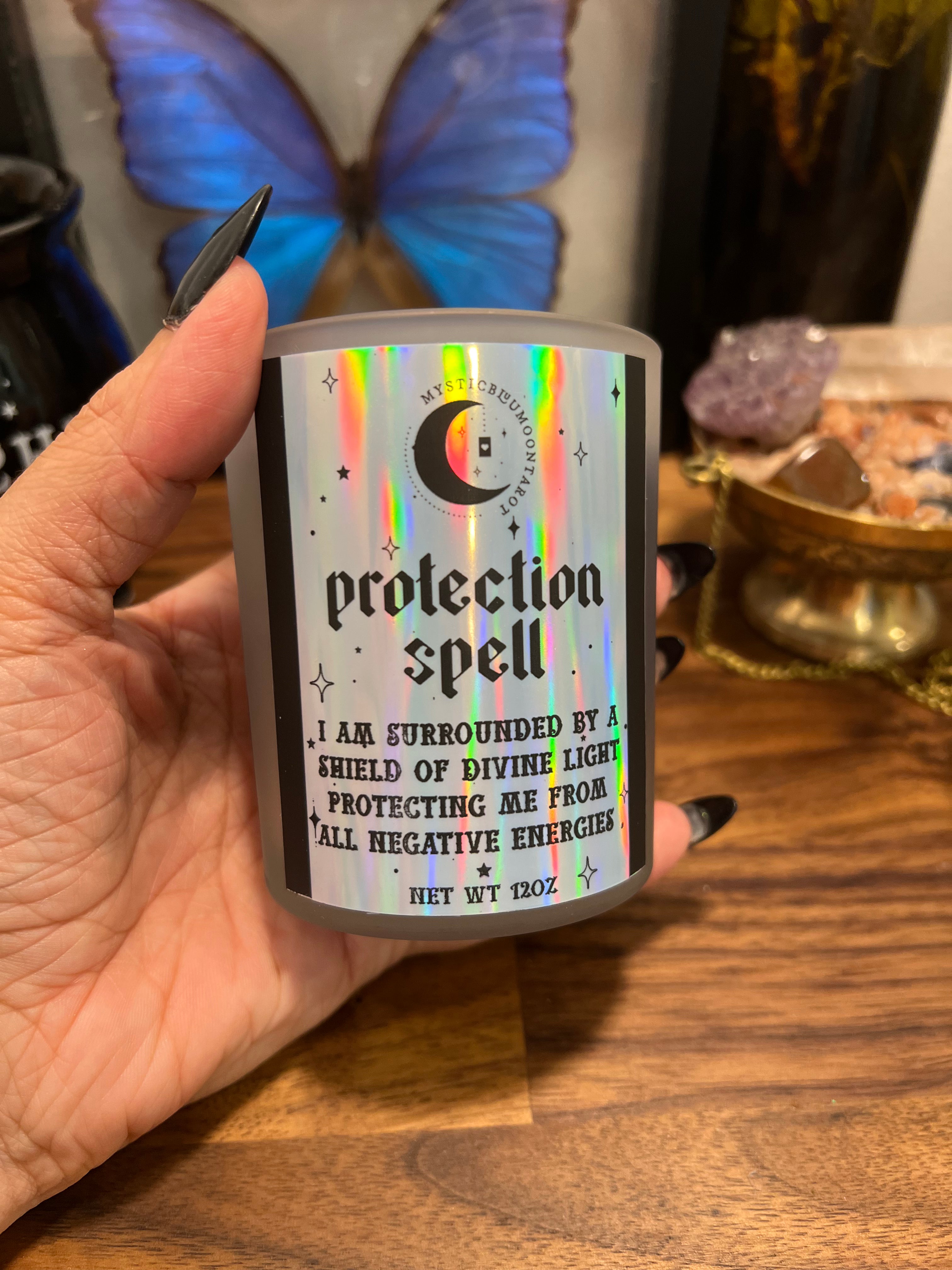 Protection Spell Candle Fixed - Protect Against Negativity
