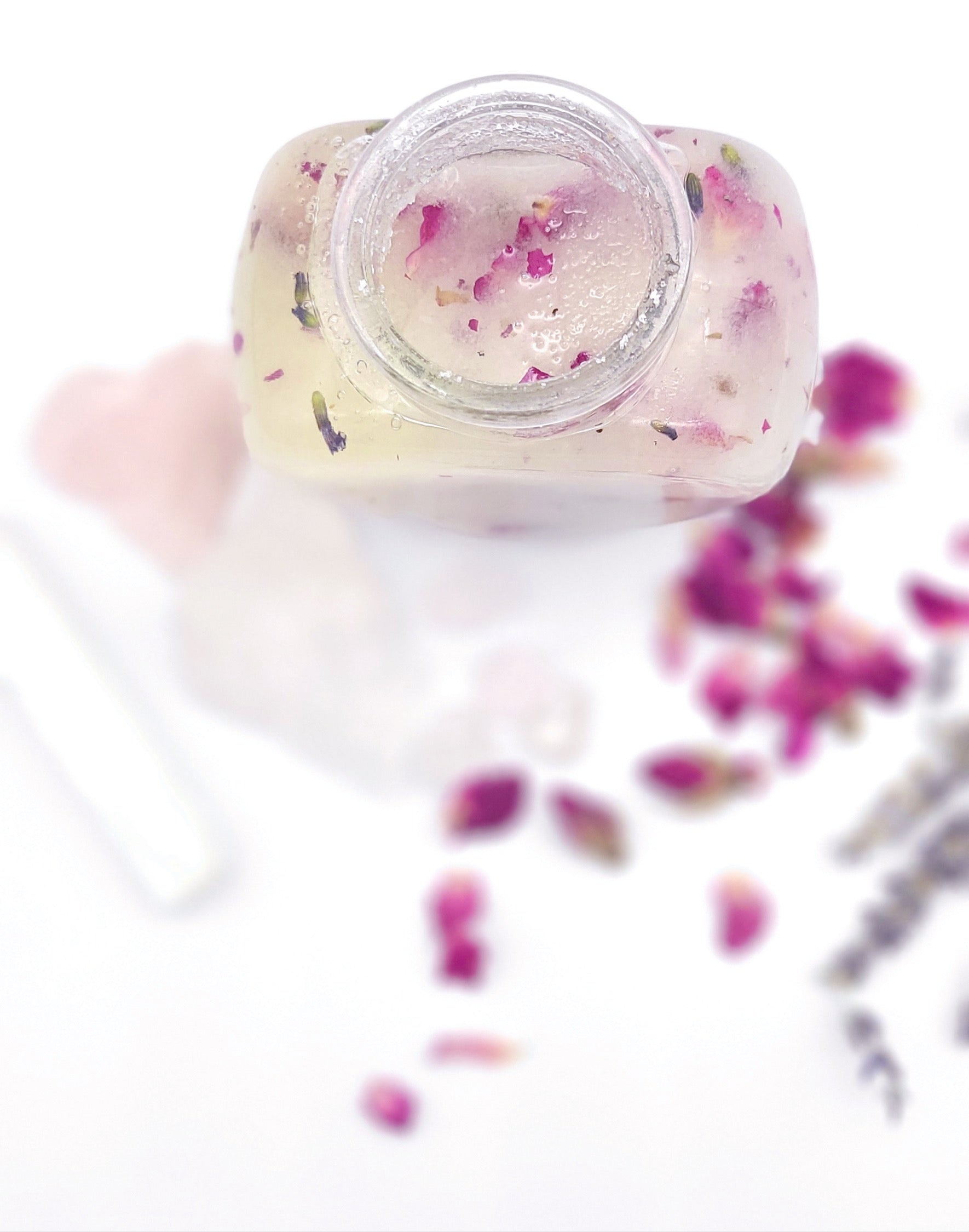 Self Love spell Body Sugar Scrub - Healing Raising Vibrational Love