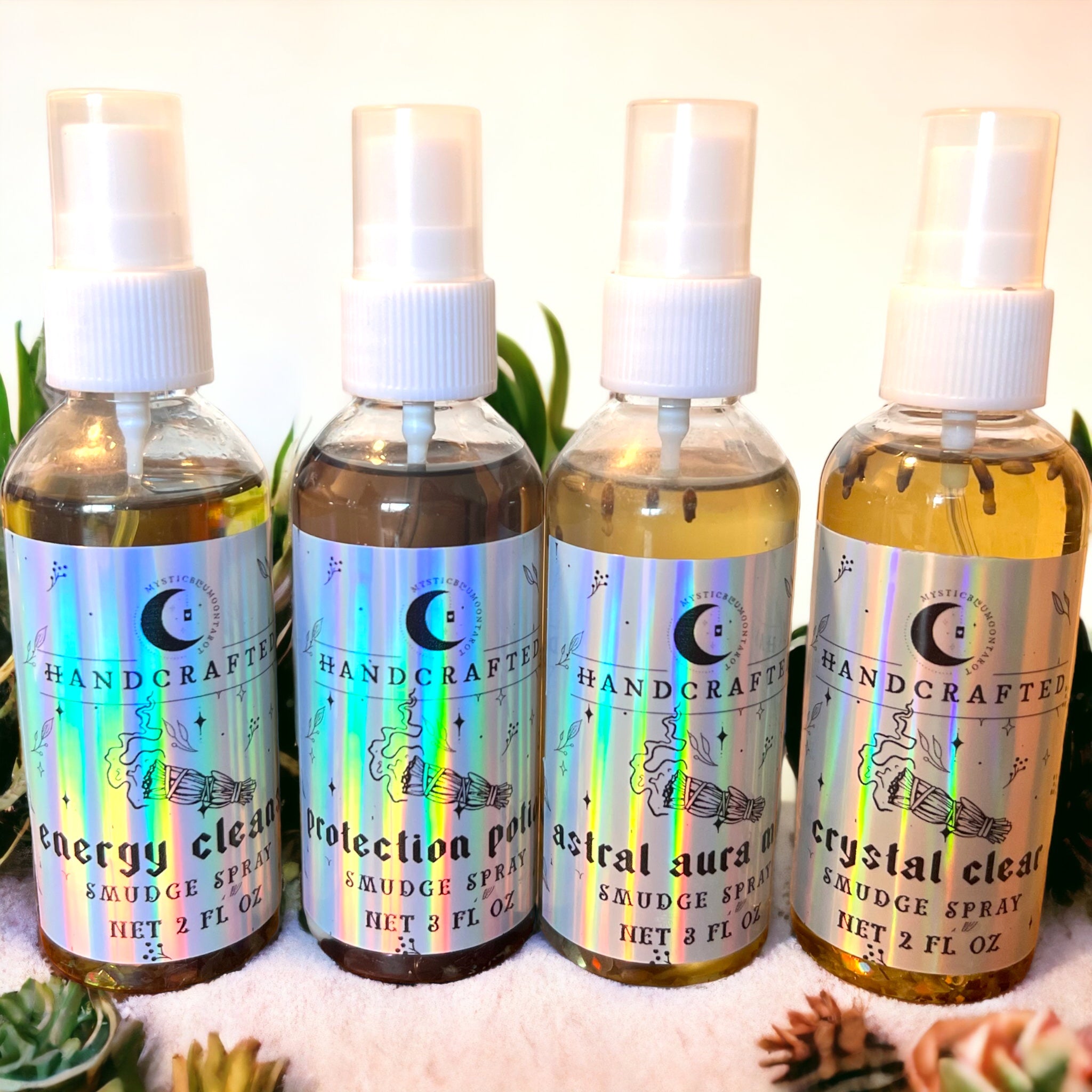 Cleansing Sprays - Set of 4 Sprays Smudge Spray