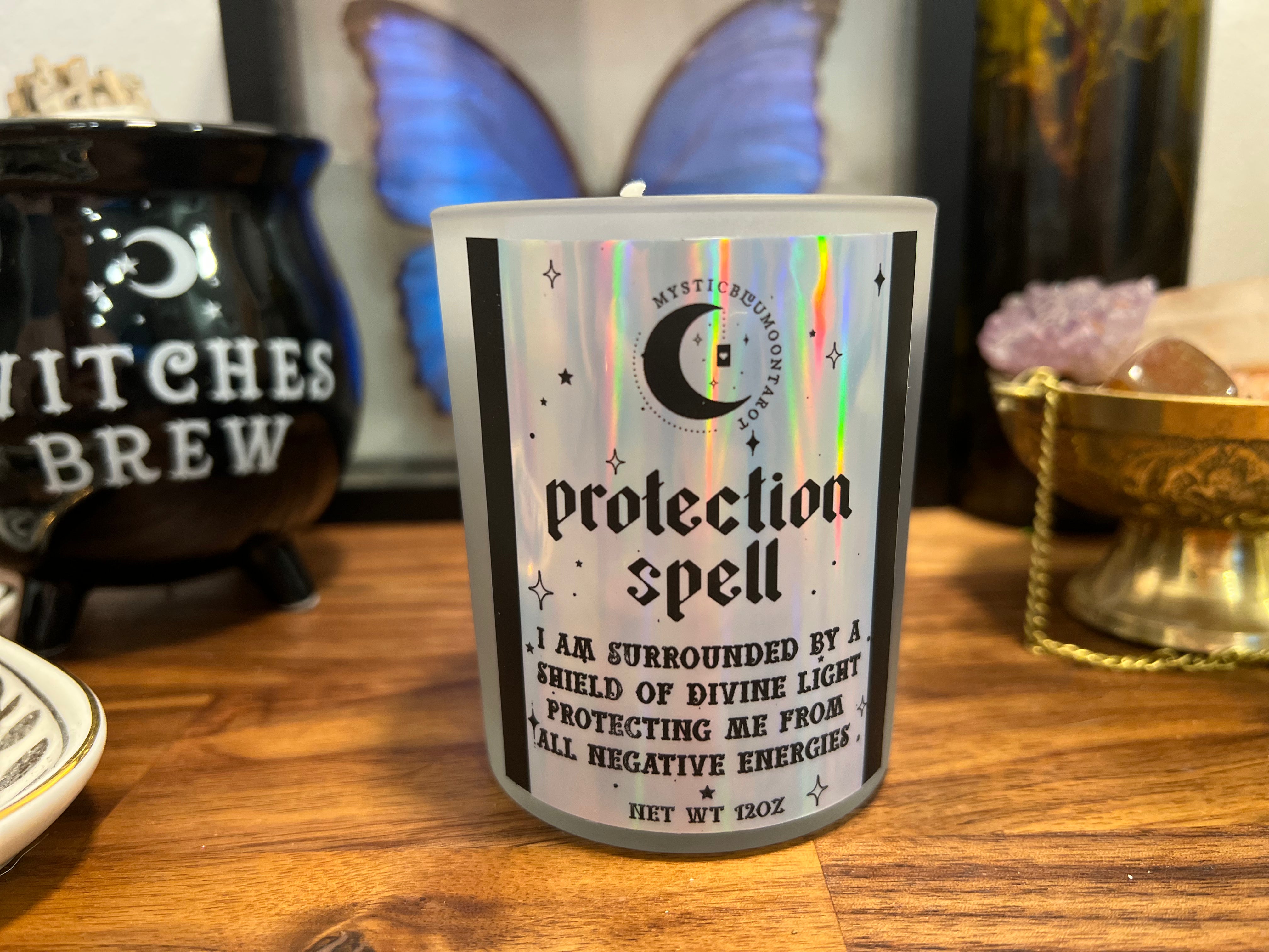 Protection Spell Candle Fixed - Protect Against Negativity