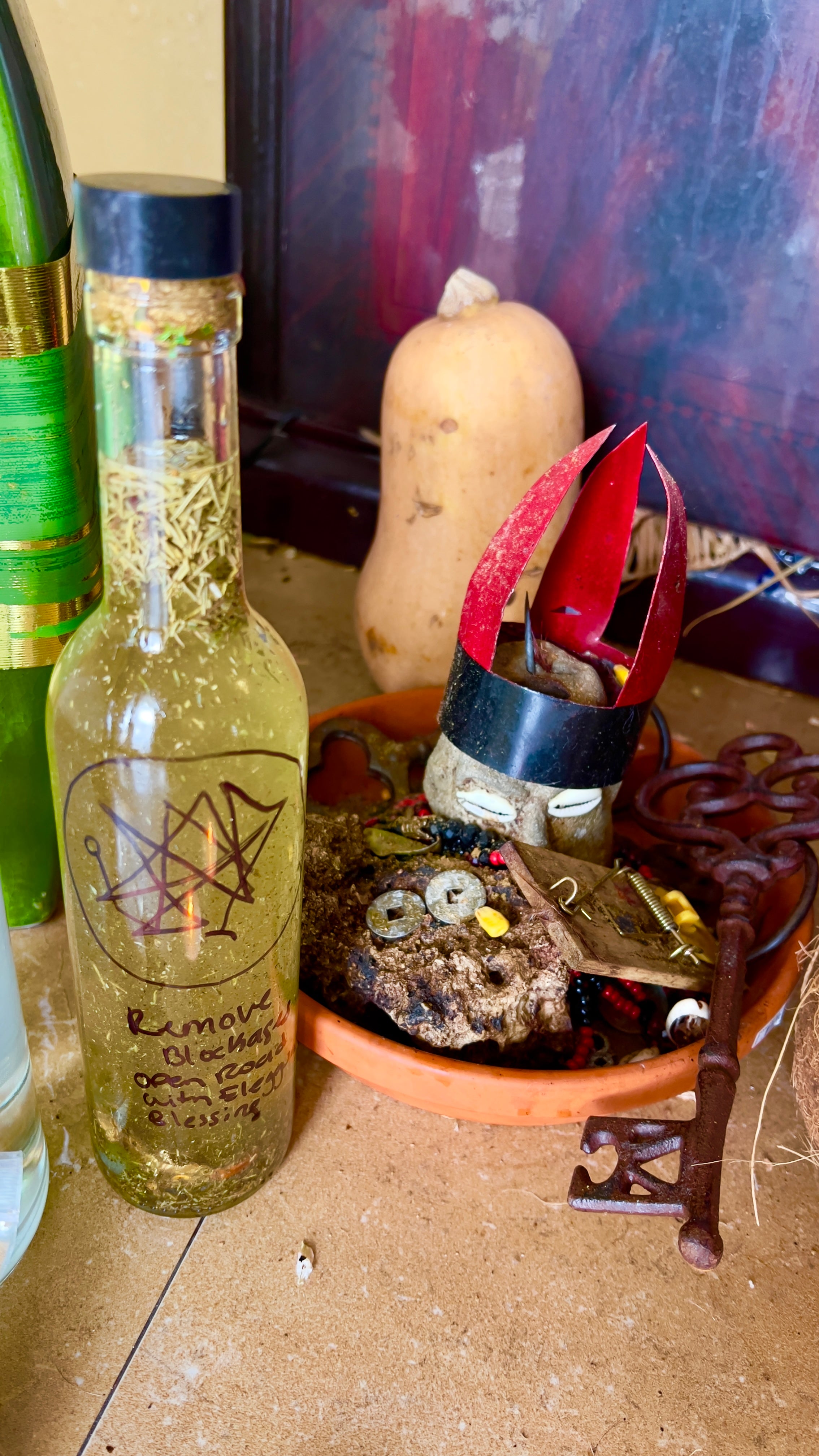 Abre Camino Oil Road Opener Intention Oil - Eleggua Blessing | Witchy Gift | Witchcraft Oil