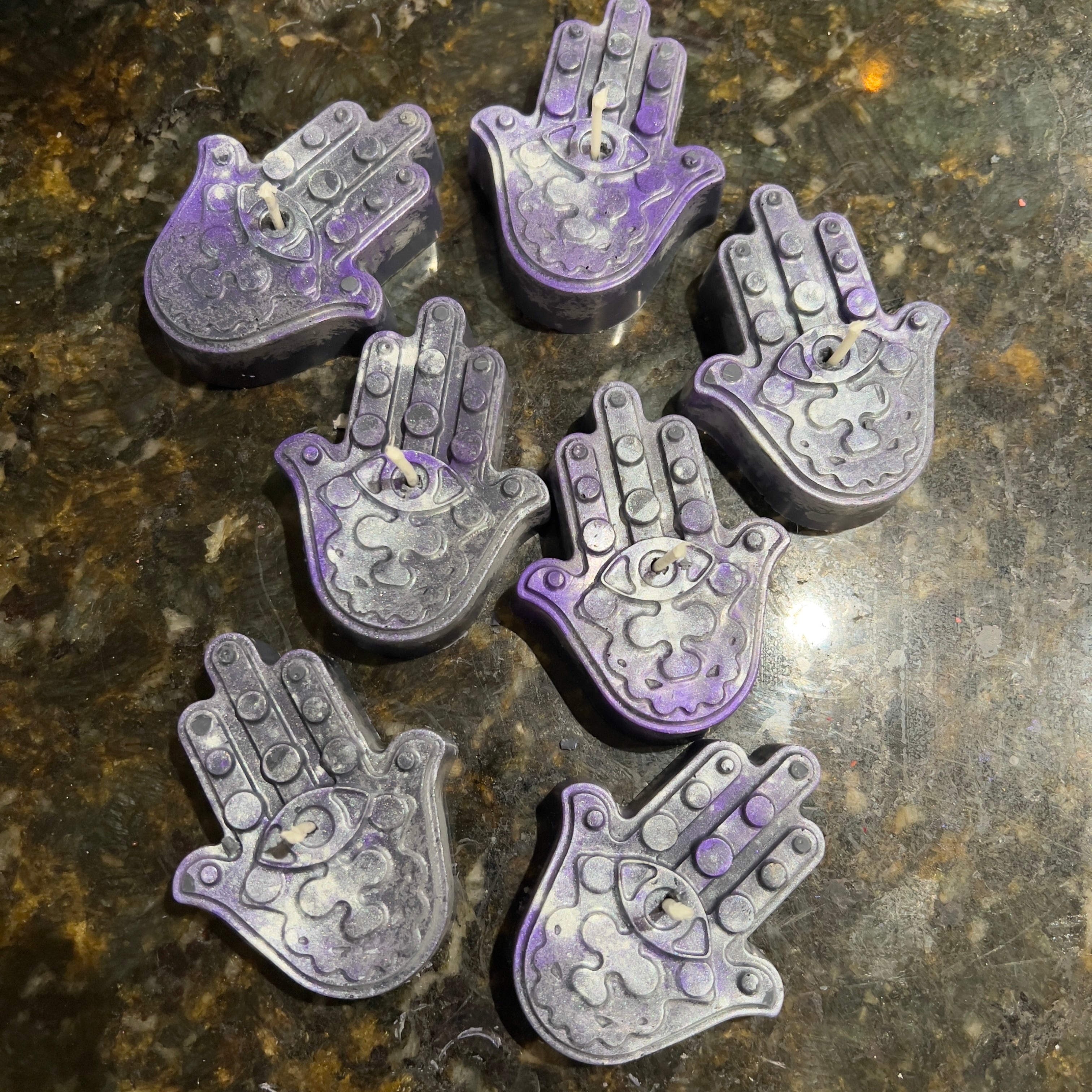 Protection Ritual Candle - Protection From Evil Eye Negativity Curses Hexes Spell