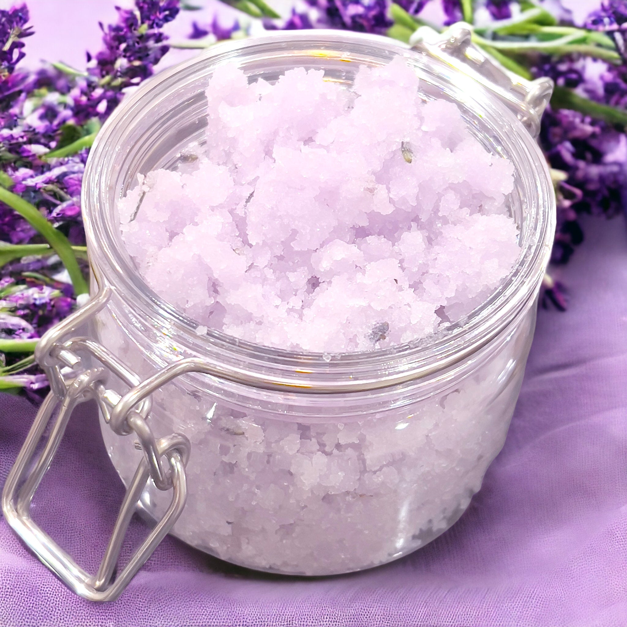 Empath Spell Body Sugar Scrub - Reduce Anxiety Stress Calm Nervous System