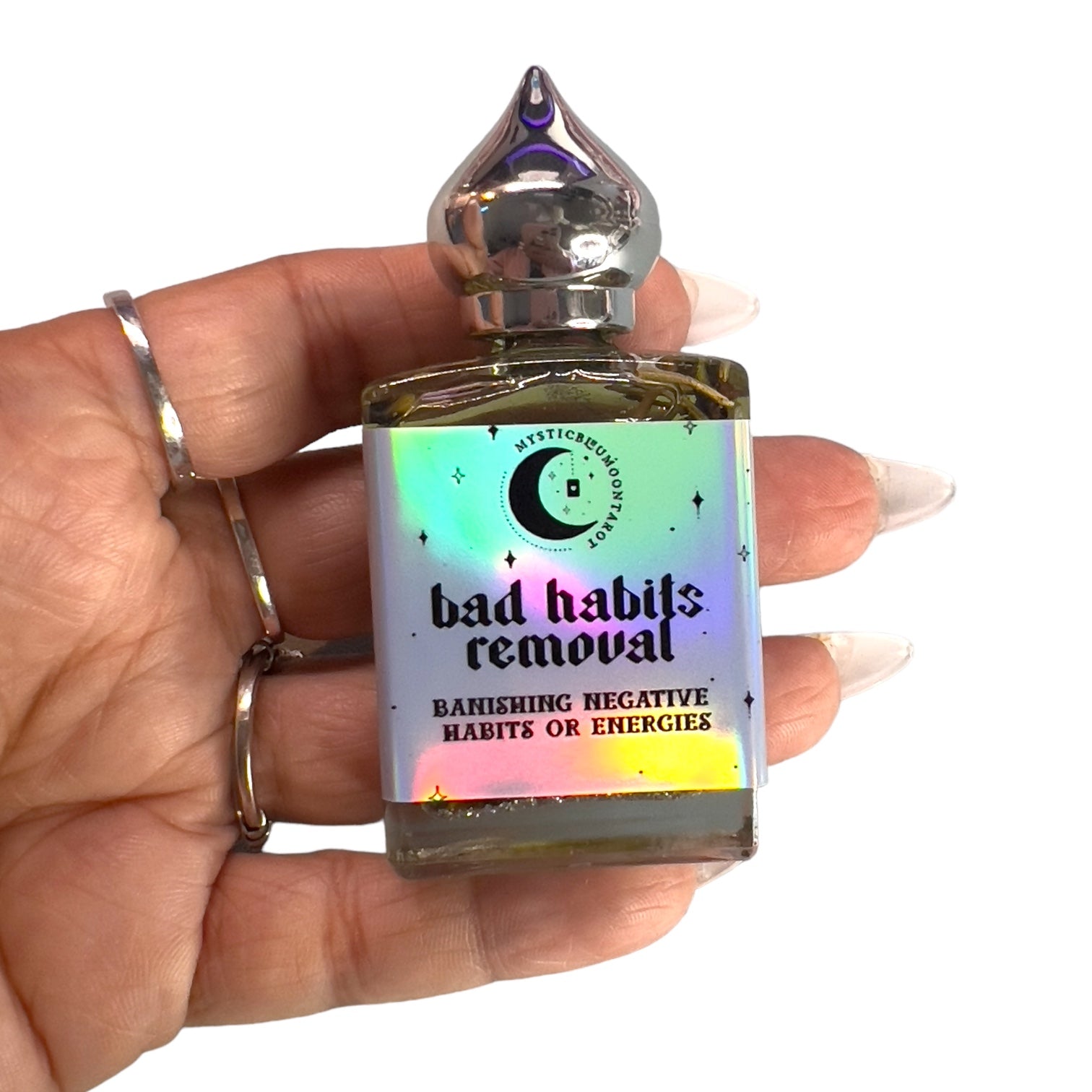 Bad Habits Removal Oil, Banish Spell, Negativity Removal, Poison Apple, Witchcraft, Intention, Conjure Ritual Oil Spiritual