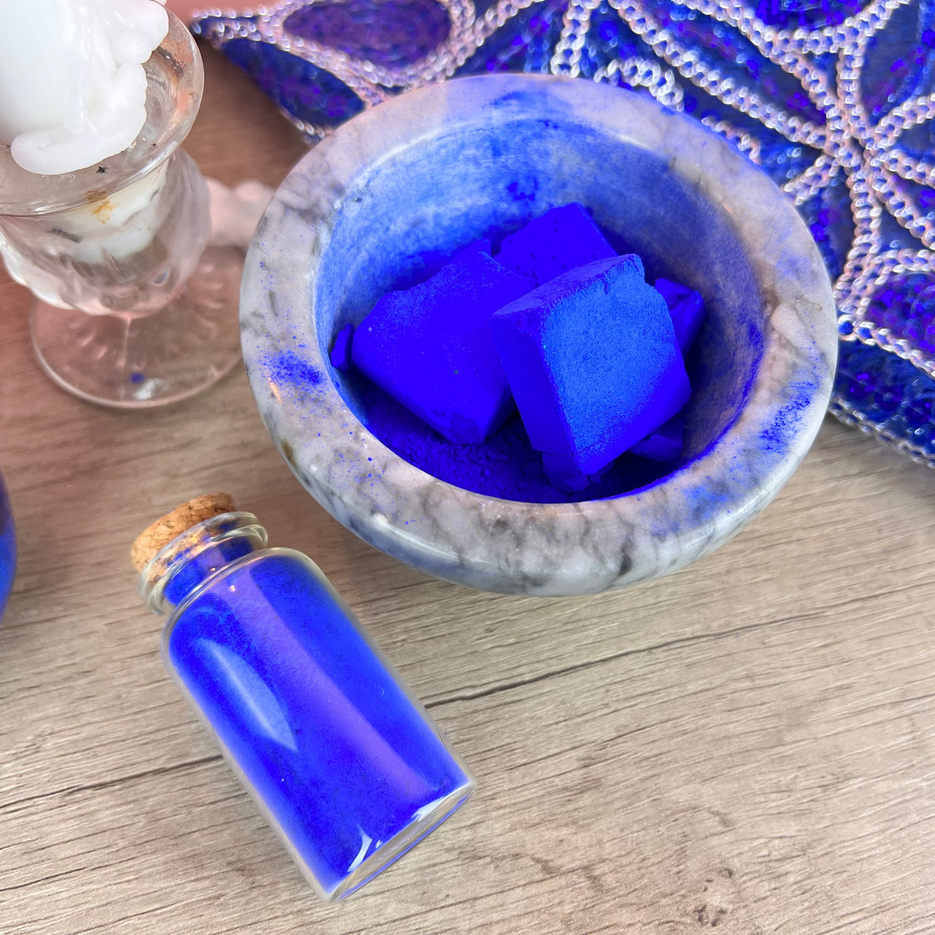 Añil or Azulete strictly genuine indigo blue powder | Powerful Cleansing Powder
