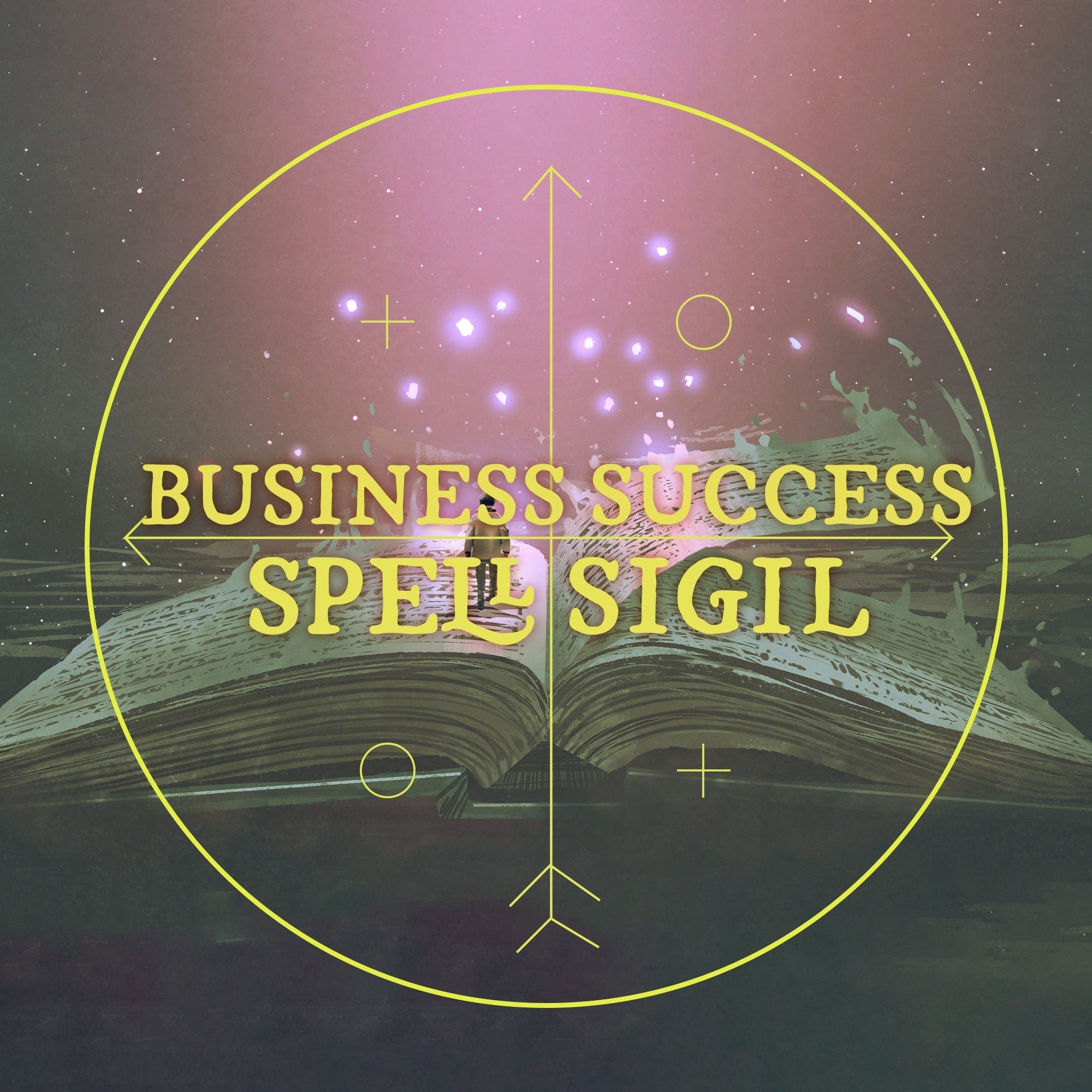 Business Success Spell Sigil | Digital | Attract Success In Business | INSTANT DOWNLOAD - MysticBluuMoonTarot