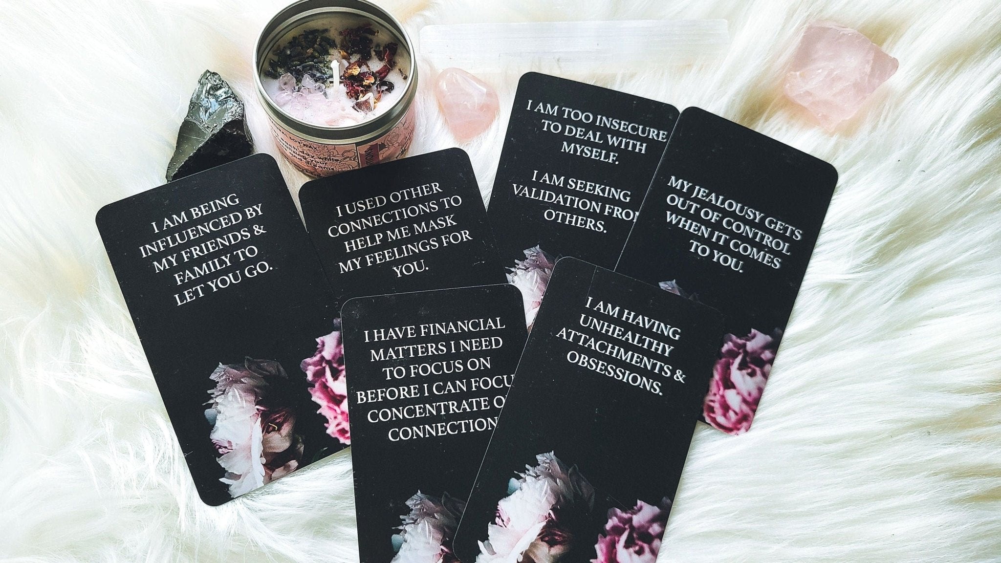 Dark Confessions Of The Soul 2 Oracle Deck Twin Flame Deck Soul Mate Tarot Deck Messages Deck - MysticBluuMoonTarot