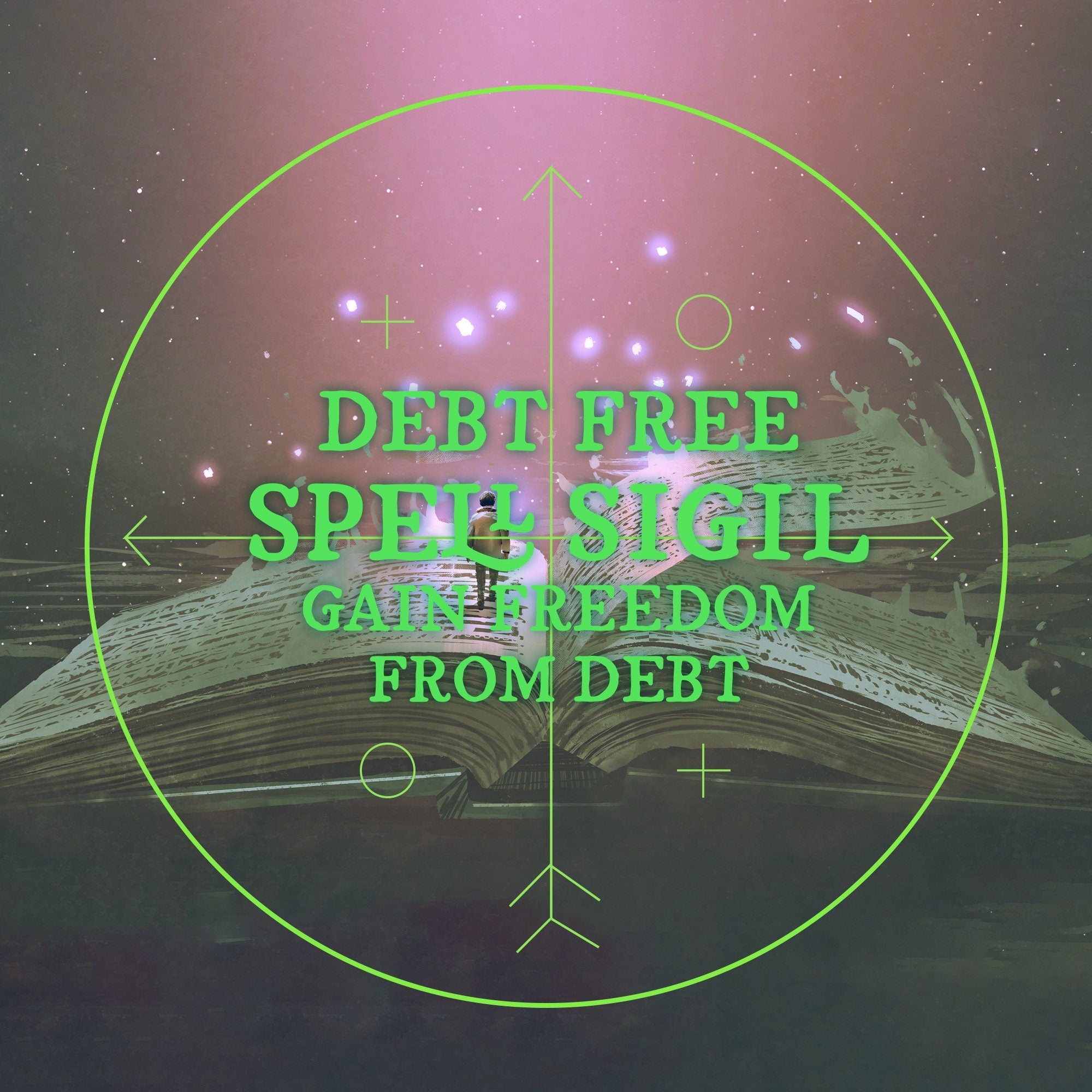 Debt Free Spell | Digital | Zero Debt | INSTANT DOWNLOAD - MysticBluuMoonTarot