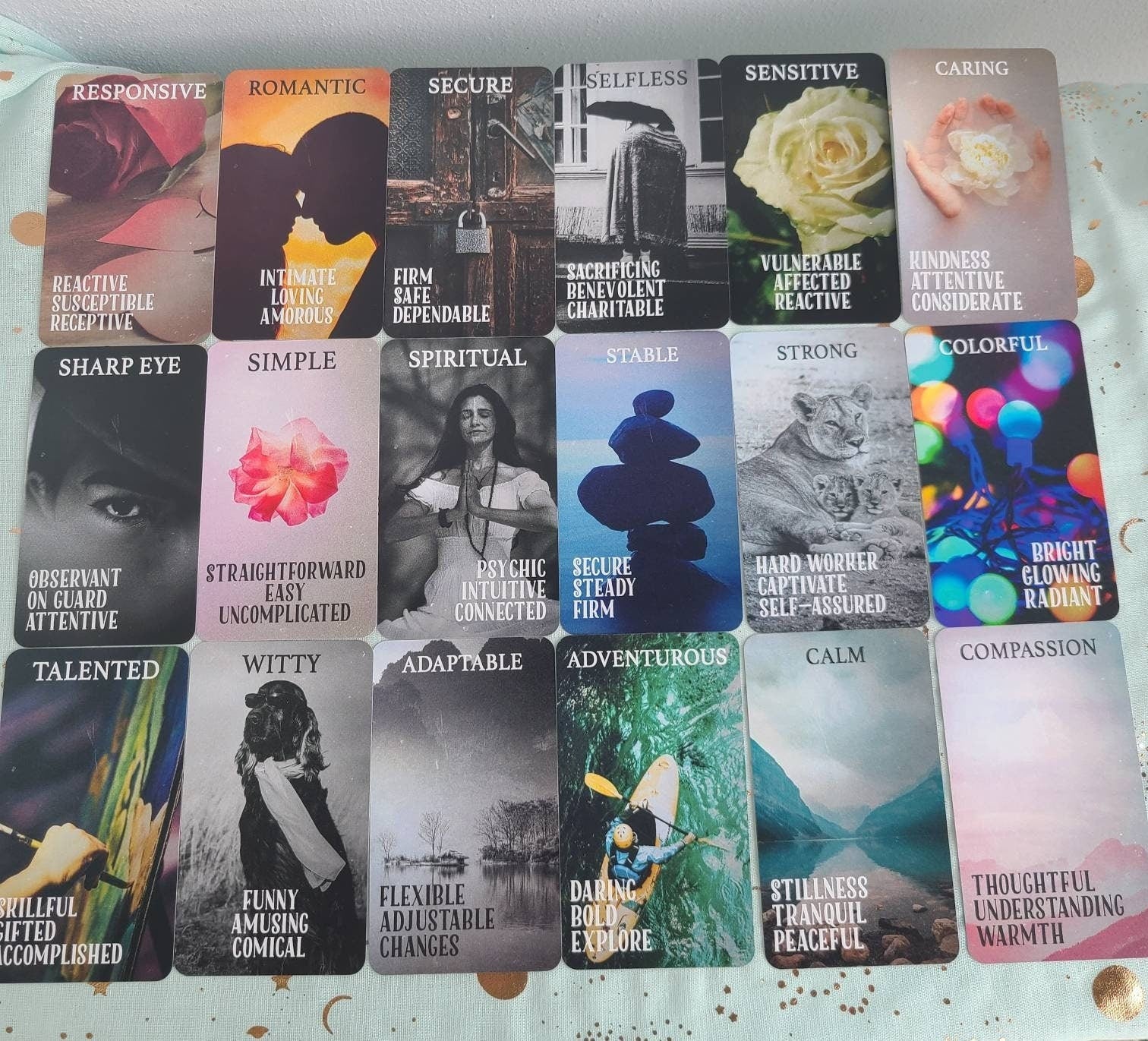 Mystic Souls Positive Personality Oracle Deck - MysticBluuMoonTarot