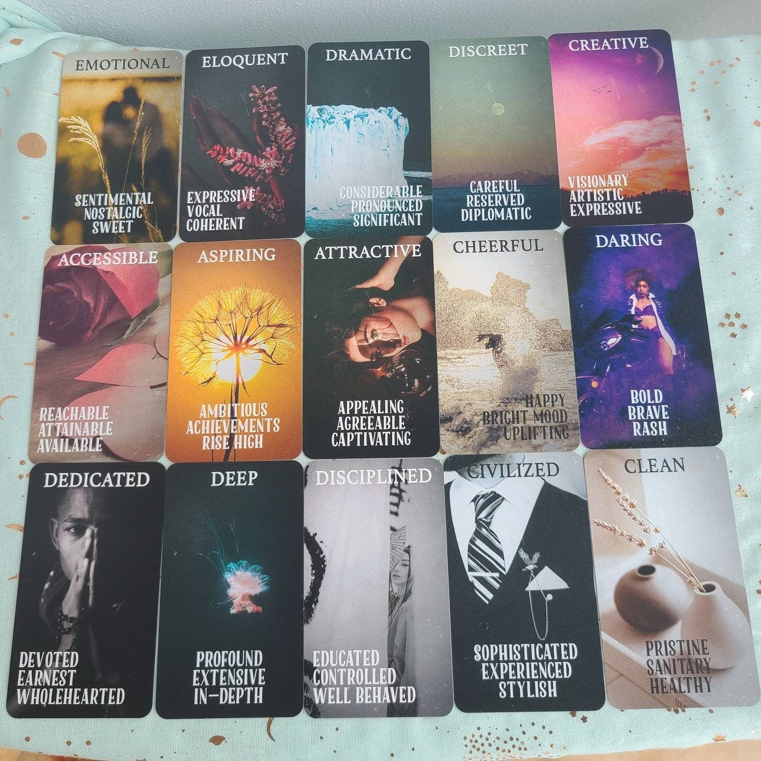 Mystic Souls Positive Personality Oracle Deck - MysticBluuMoonTarot