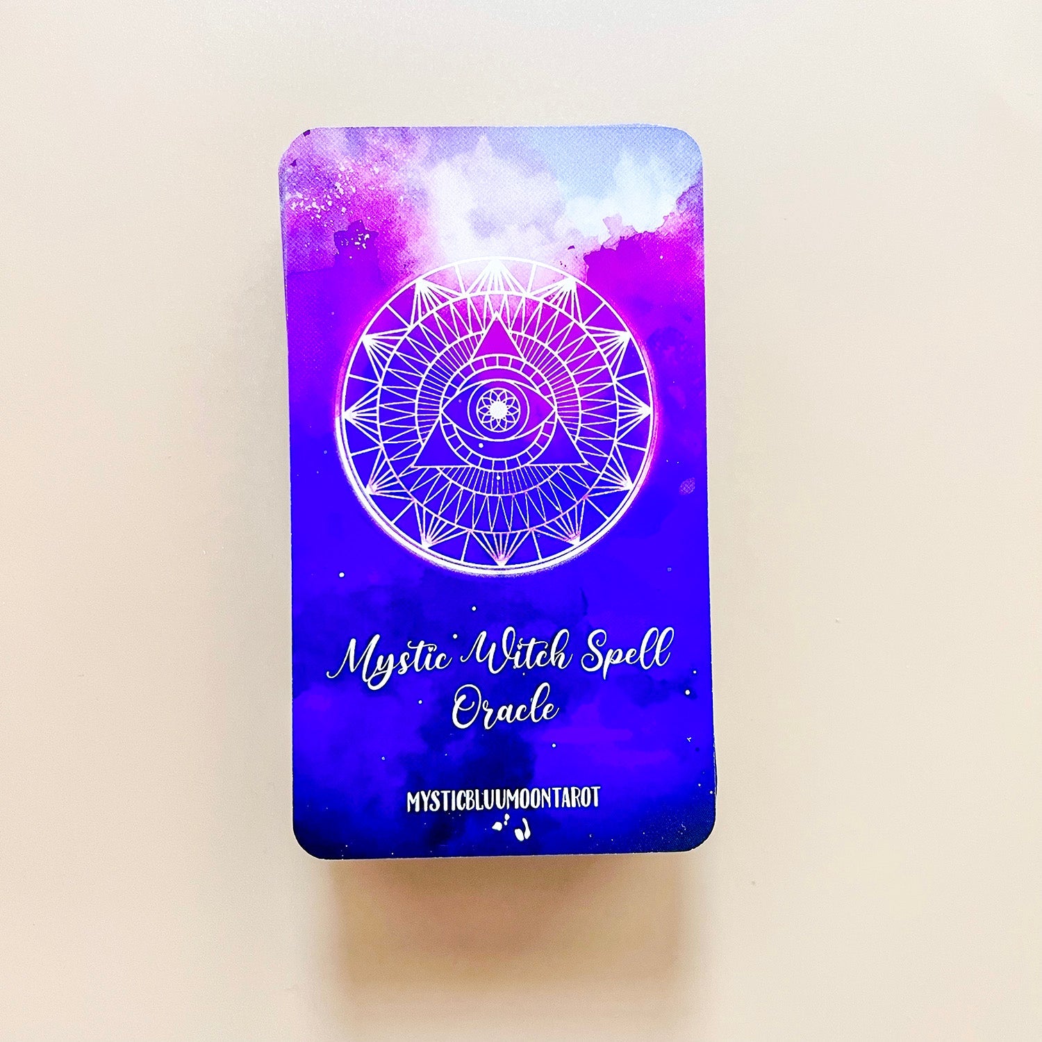 Mystic Witch Spells Oracle Deck 100 Cards - MysticBluuMoonTarot