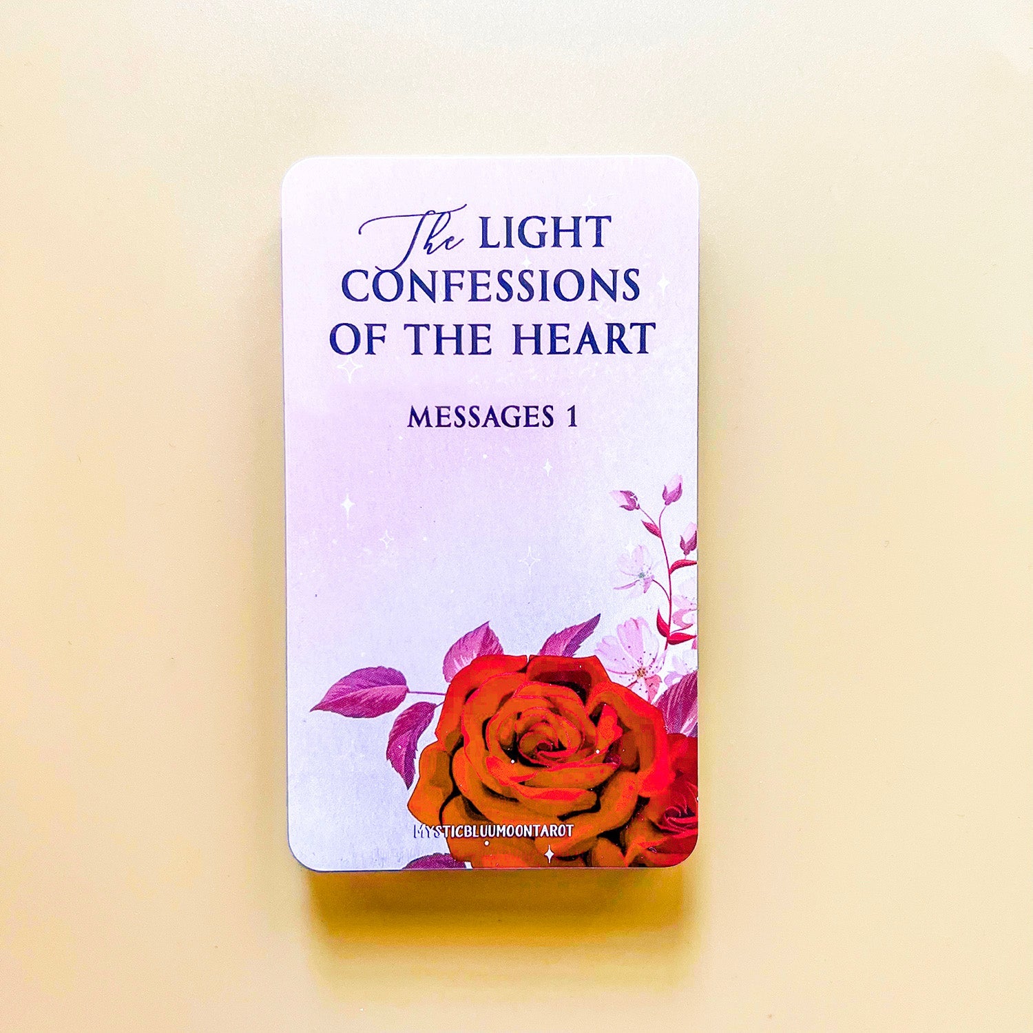The Light Confessions Of The Heart Messages Oracle Deck - MysticBluuMoonTarot