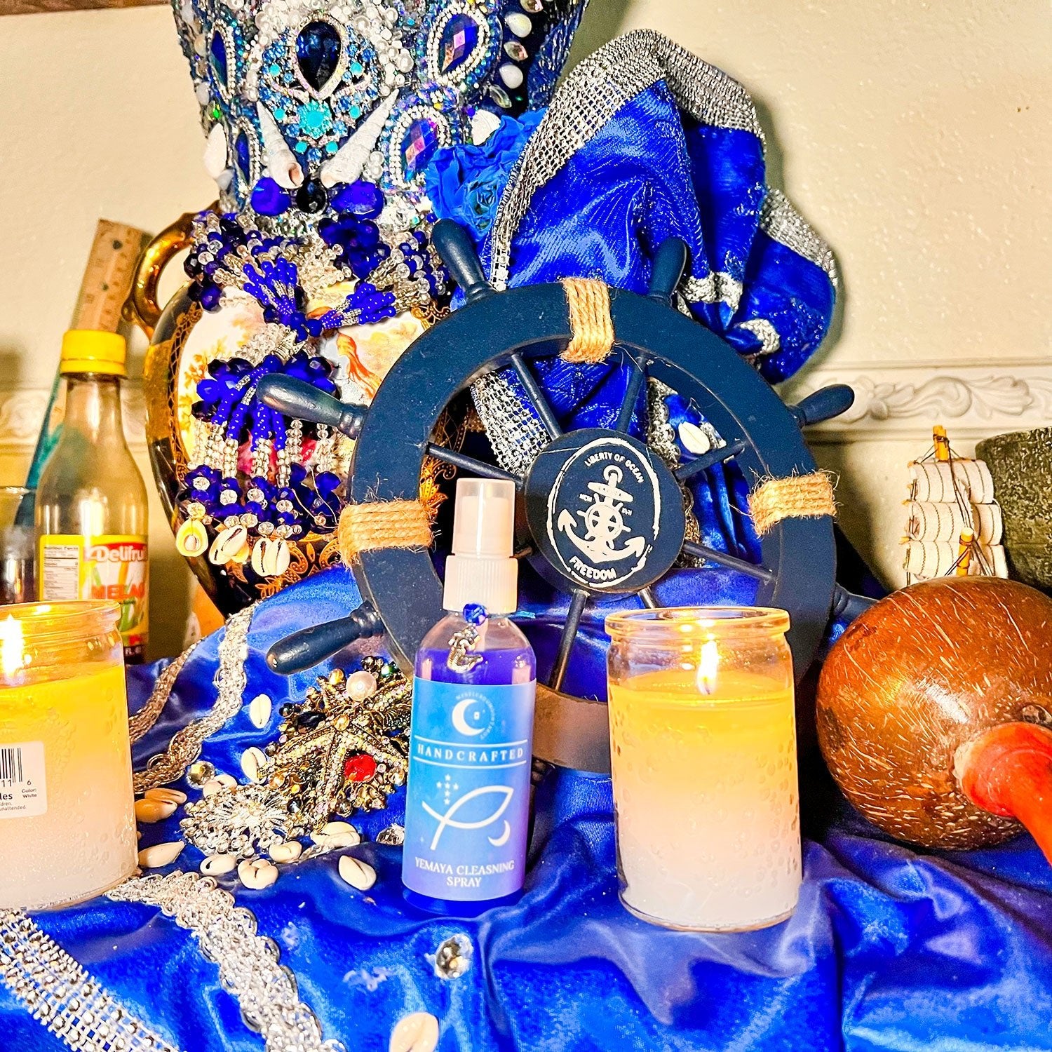 Yemaya Smudge Spray Perfume | Cleansing Water | Spiritual Spray - MysticBluuMoonTarot