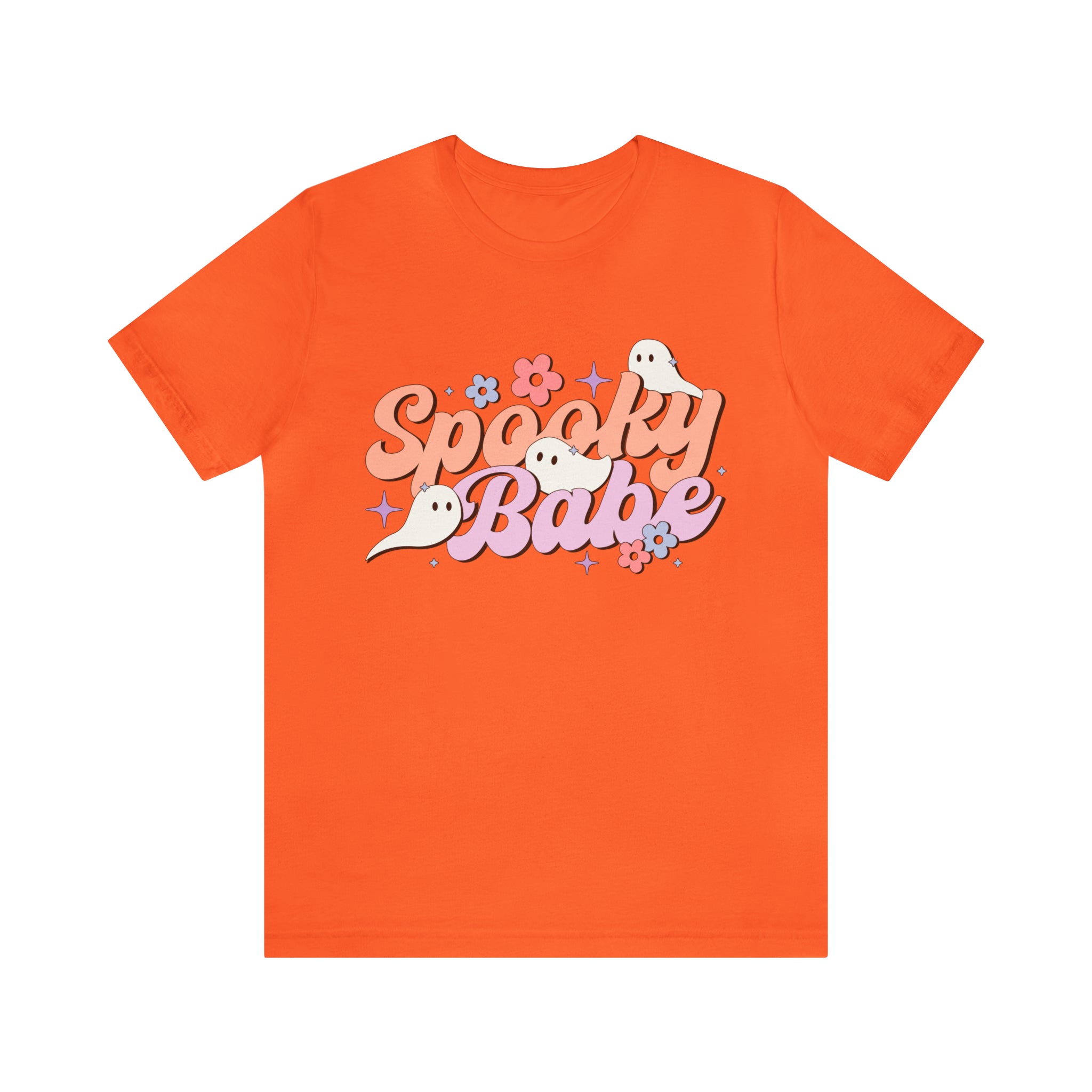 Retro Spooky Babe Ghosts T-Shirt Halloween