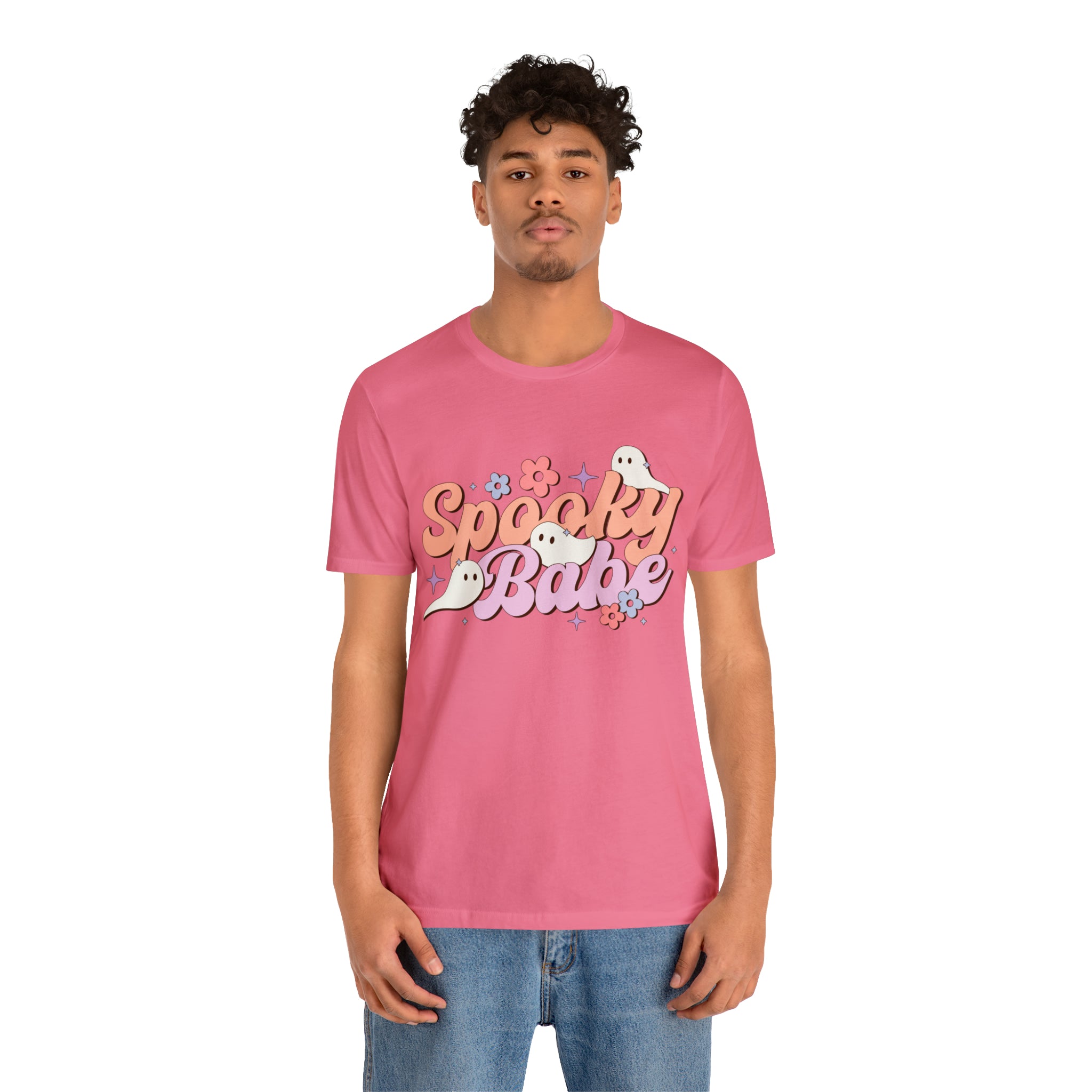 Retro Spooky Babe Ghosts T-Shirt Halloween
