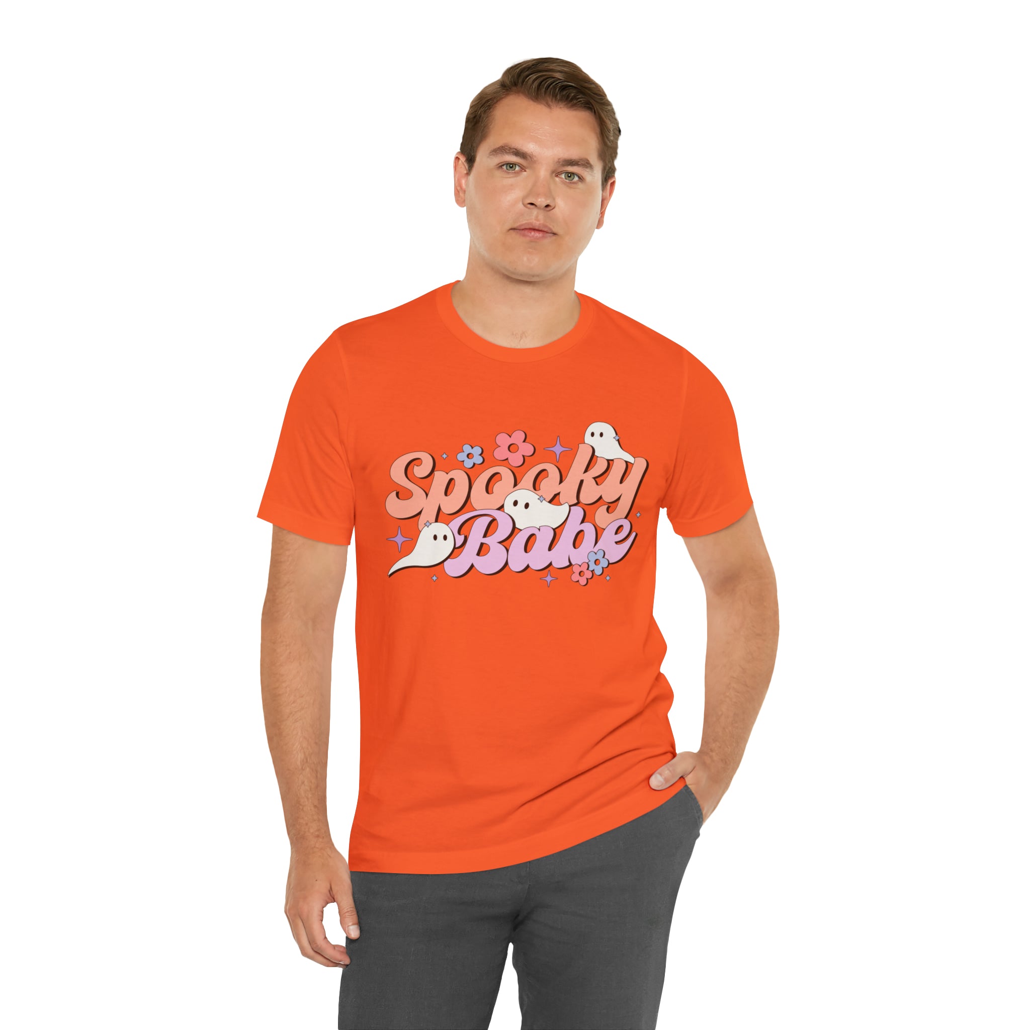 Retro Spooky Babe Ghosts T-Shirt Halloween