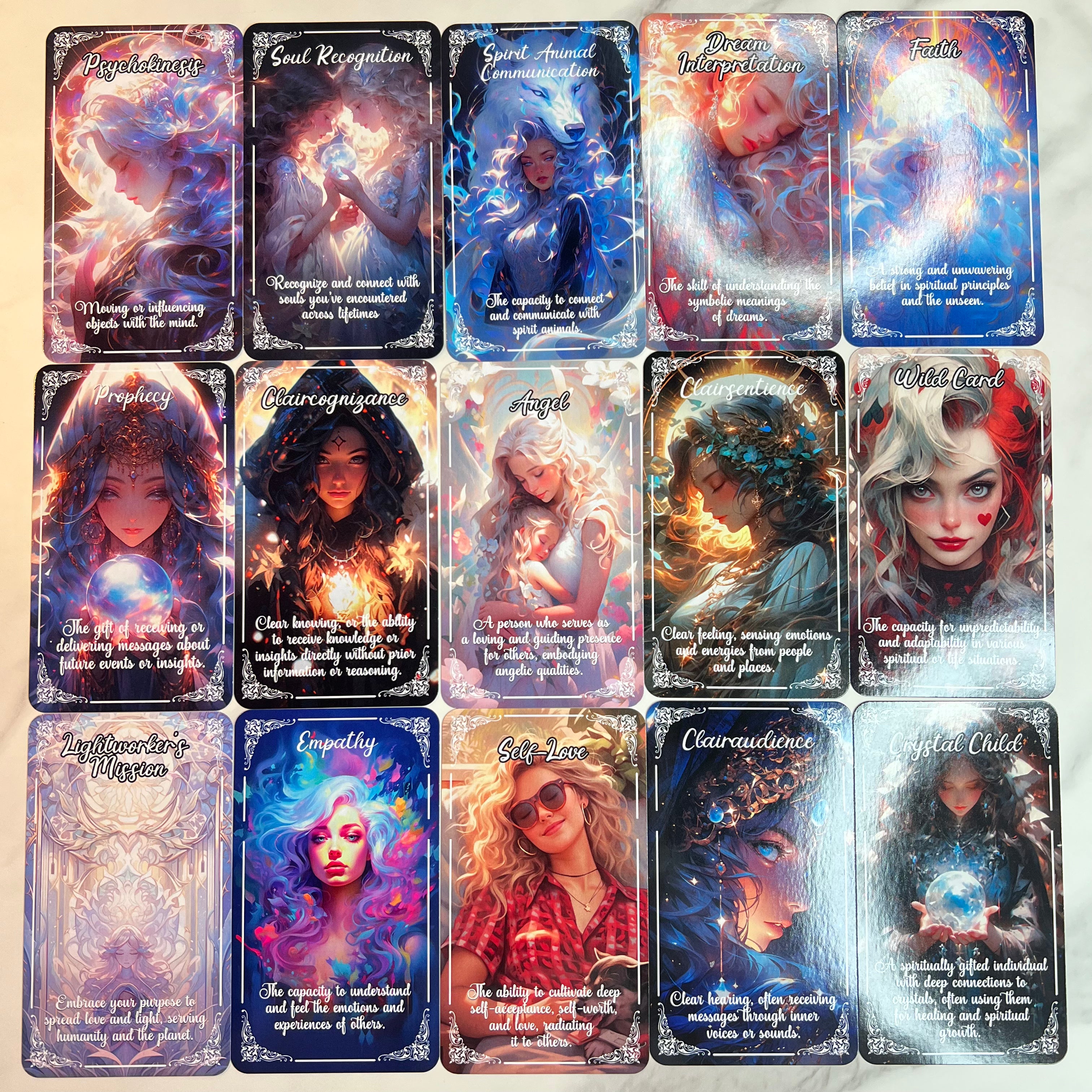 Mystic Pathways Spiritual Gifts Oracle Deck