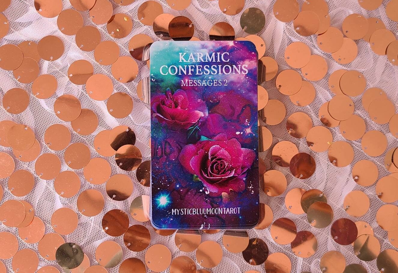 KARMIC Confessions 2 Oracle Deck Tarot Deck Twin Flame Love Messages