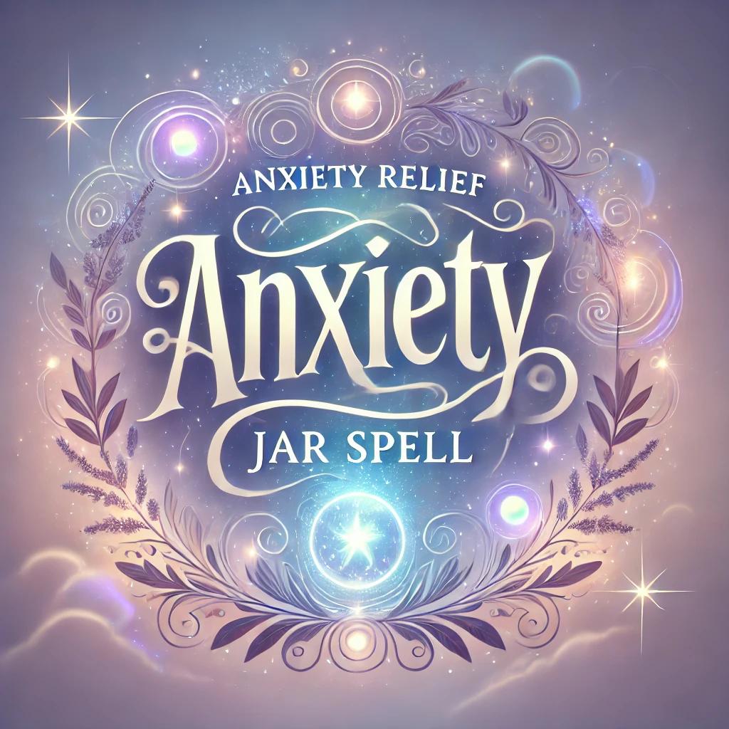 Calming Ritual Spell Anxiety Relief Jar Spell | Calm Mind Ritual | Empath Protection Magic