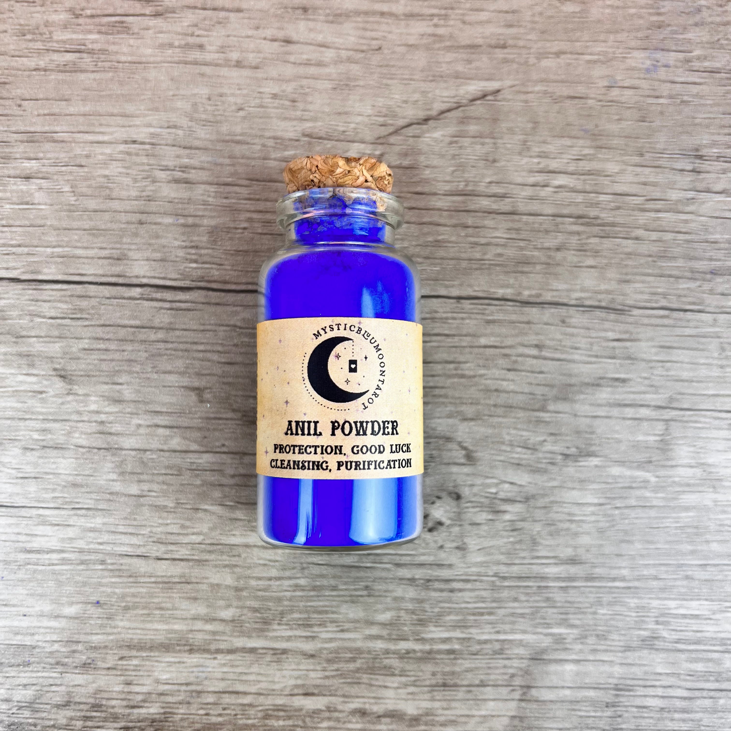 Anil Powder Corked Vial | Powerful Cleansing Powder | Handmade