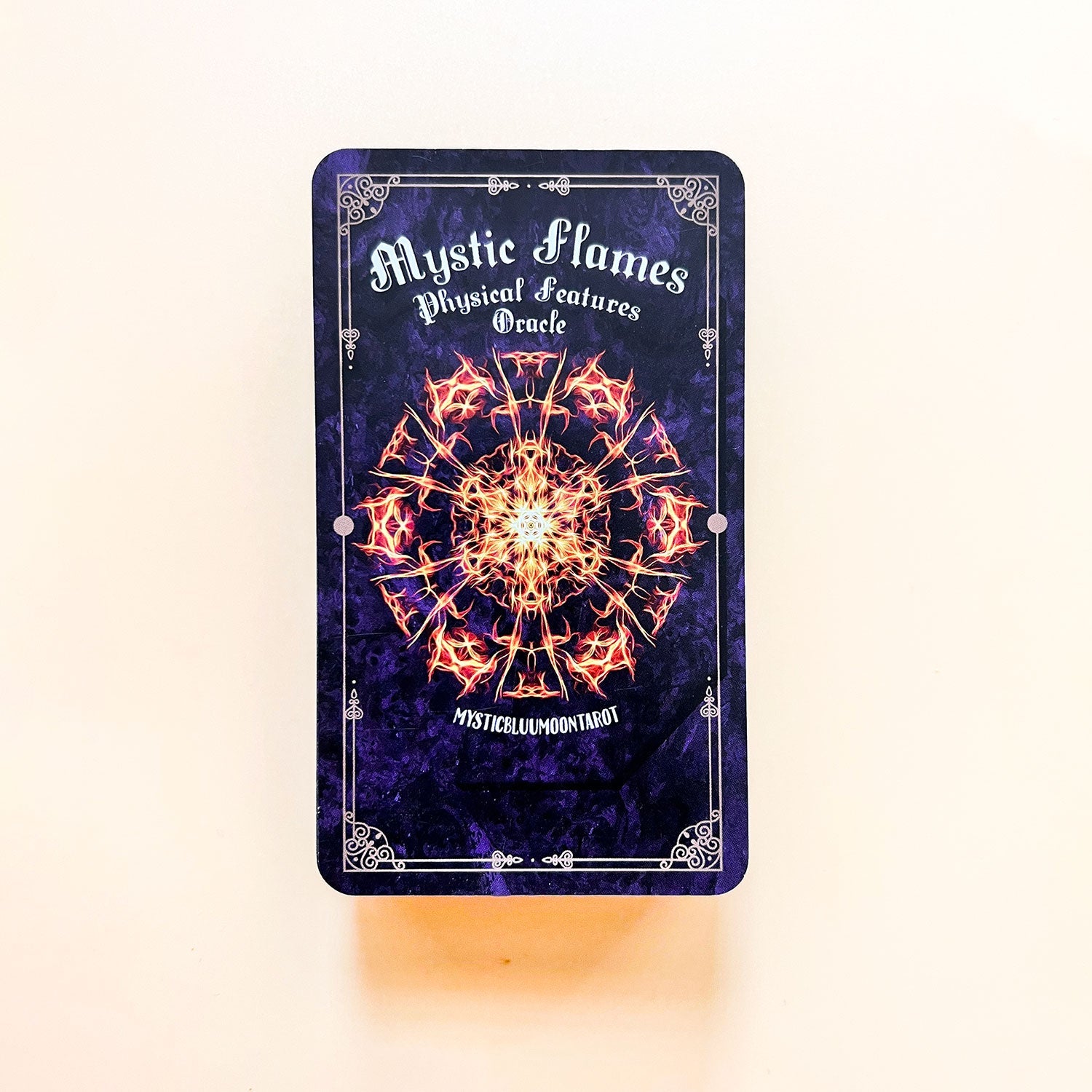 Mystic Flames Oracle Deck | Physical Features - MysticBluuMoonTarot