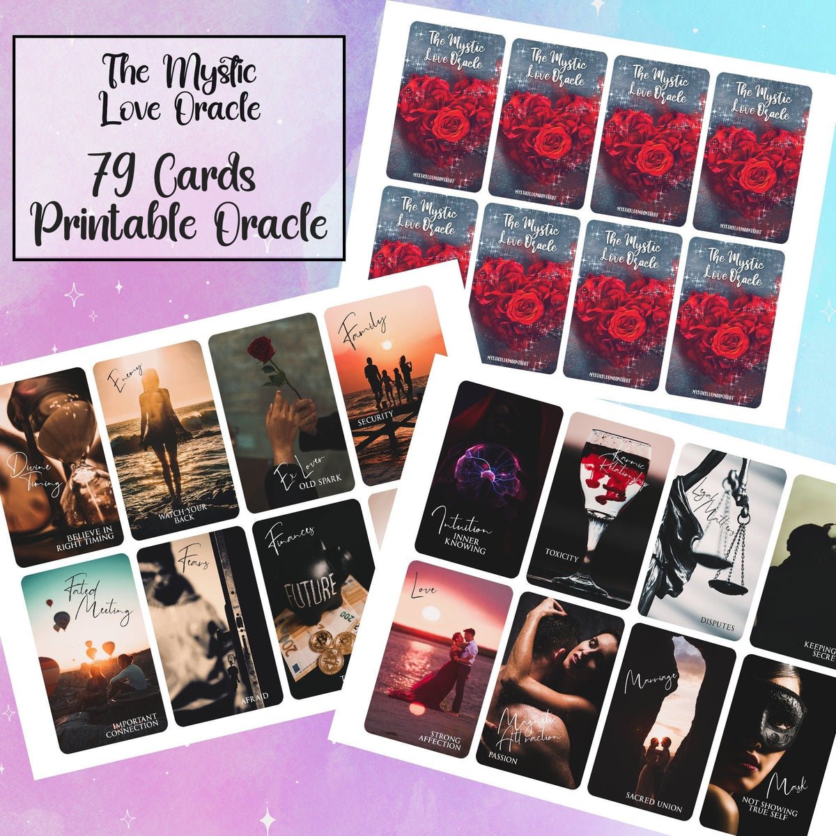 mystic-love-oracle-printable-oracle-deck-digital-file-79-cards-twi for Free Printable Love Oracle Cards Pdf Mystic Love Oracle Printable Oracle Deck - Digital File 79 Cards - Twi for Free Printable Love Oracle Cards Pdf